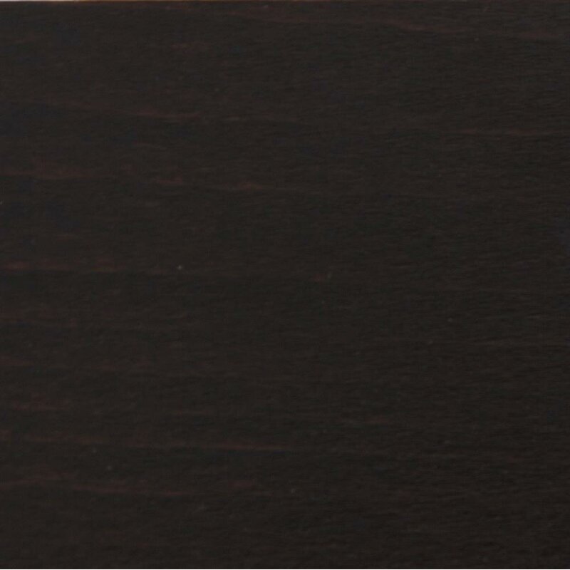 Chaise de bar bistrot en bois assise rembourre DIORA BP Weng (Noyer fonc) Tissus