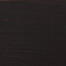 Chaise de bar bistrot en bois assise rembourre DIORA BP Weng (Noyer fonc) Tissus