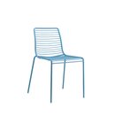 Chaise mtal laqu SUNNY blanc