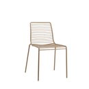 Chaise mtal laqu SUNNY blanc