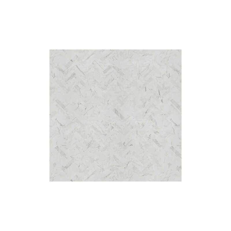 Plateau marbre blanc Herringbone 70X70 Ep 21mm
