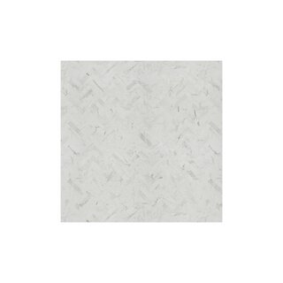 Plateau marbre blanc Herringbone 70X70 Ep 21mm