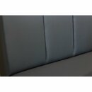 Banquette composable ECONA -103 100 cm H�tre naturel Simili-cuir antique Connecteur droit