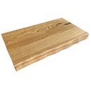 Plateau Table Chne Nodis Ecorce Naturelle Ep 32mm