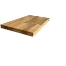 Plan de travail bureau Chne Lamell Ep 19mm