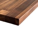 Plan de travail bureau Noyer Amricain Ep 19mm