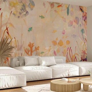 Papier Peint Panoramique Acquatica Jaune