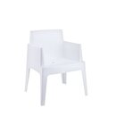 Chaise polypropylne BOX Blanc