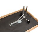 Table de rception pliante Clap S67  140 x 70 cm Bton fonc