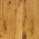 Plateau de table chne massif 120x70cm Ep 40mm avec 2 bords naturels Huile