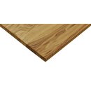 Plateau Ch�ne Massif Fum� Ep 30mm rond 90cm