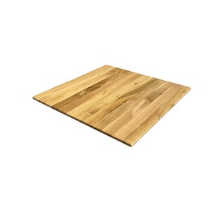 Plateau en chne massif Ep 20mm