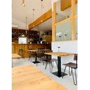 Plateau table bistrot Chne Vintage Ep 40mm 120x70cm