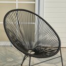 Chaise extrieur Anthracite ACAPOLA