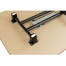 Table de r�ception pliante CLAP S26 160 x 70 cm Blanc Martel�e