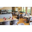 Plateau de table ch�ne massif �p. 40mm 140 x 70 Huil�e