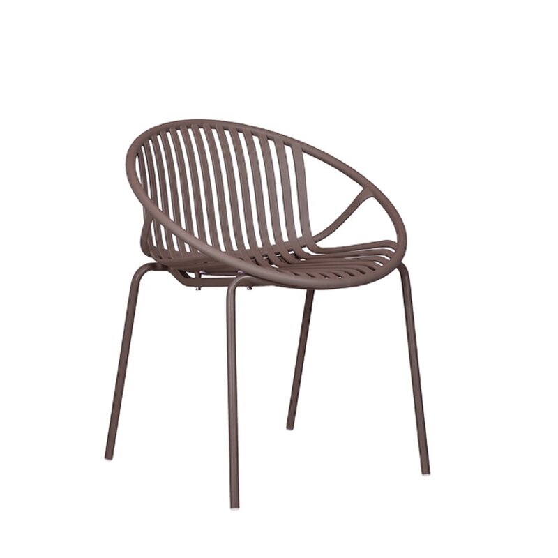 Chaise de terrasse taupe FOMA F858