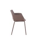 Chaise de terrasse taupe FOMA F863