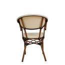 Chaise dextrieur empilable sable GANU