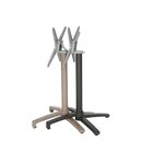 Pied de table rabattable aluminium NONA anthracite (haut. 72 cm)