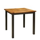 Structure de table aluminium LEXUS anthracite (haut. 72cm) 120 x 80 cm