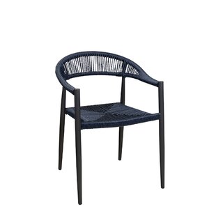 Chaise dextrieur aluminium et corde tresse SPIDRO X BLUE