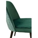 Chaise op�ra en bois rembourr�e SONA H�tre naturel Simili-cuir