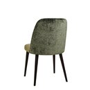 Chaise op�ra en bois rembourr�e SONA H�tre naturel Simili-cuir