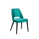 Chaise op�ra en bois rembourr�e SONA-200 H�tre naturel Simili-cuir antique