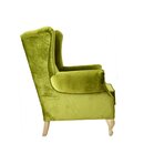 Fauteuil bergre KING Blanc Simili-cuir