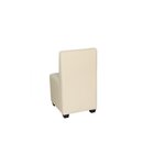 Banquette composable largeur 50cm SINTO Blanc Cuir