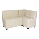 Banquette dangle composable SINTO Weng (Noyer fonc) minimum 50 pces Tissu LUX