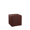Pouf de 45cm SITRO  Cuir v�ritable