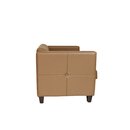 Canap 3 places STEP Weng (Noyer fonc) Tissus