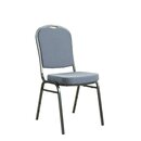 Chaise de banquet acier rembourre VIENNE