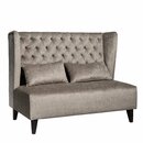 Banquette baroque modulable largeur sur-mesure STILA-H1