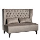 Banquette baroque modulable largeur sur-mesure STILA-H1  Tissus