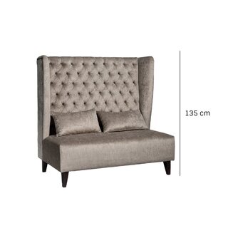 Banquette baroque modulable largeur sur-mesure STILA-H2