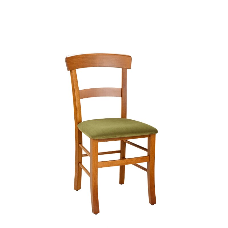Chaise en bois rembourre SANTIO-P