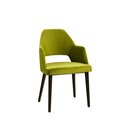 Chaise opra en bois rembourre CAZZU-200 A Noyer clair Tissus