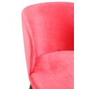 Chaise op�ra en bois rembourr�e CAZZUO A H�tre fonc� Cuir v�ritable