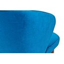 Chaise op�ra en bois rembourr�e CAZZUO A Noyer clair Simili-cuir