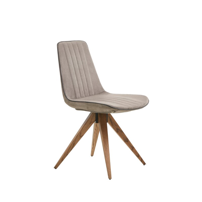 Chaise en chne rembourre CHAIRO-458-50