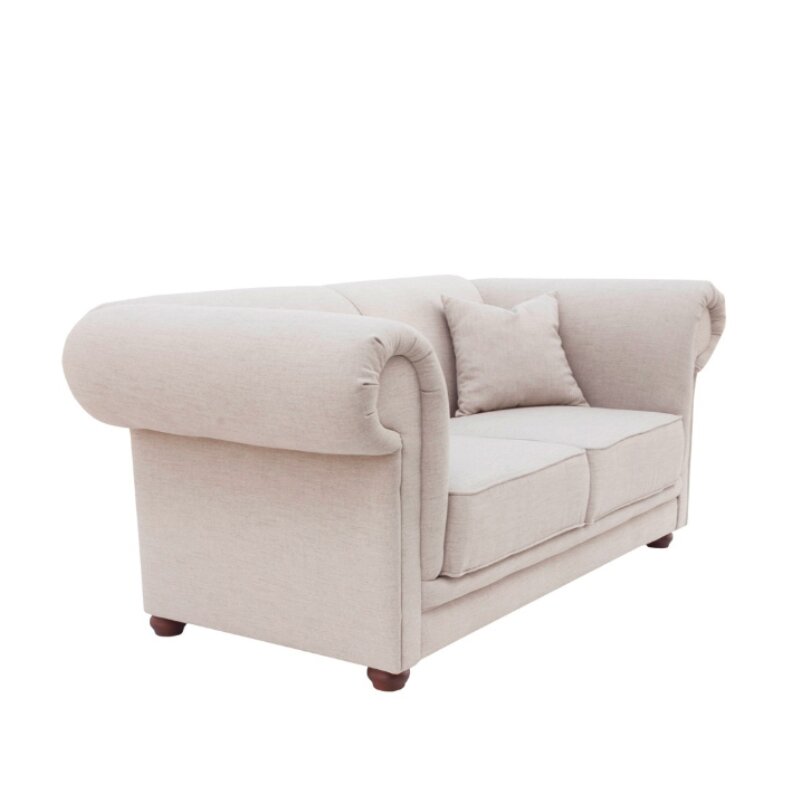 Canap SALVORA-2  2 places Weng (Noyer fonc) Simili-cuir