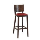 Chaise de bar en bois assise rembourre MUNO BP