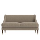 Canap 2 places TOVARA Blanc Simili-cuir