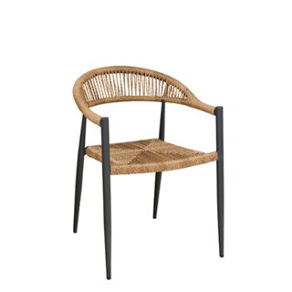 Chaise dextrieur aluminium et corde tresse SPIDRO X...