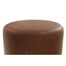 Pouf rond KUBAT  Simili-cuir
