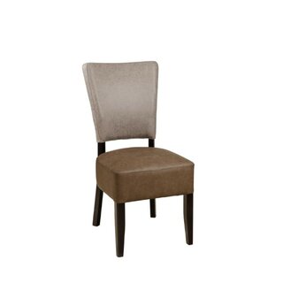 Chaise en bois rembourre AKINA HIGH DUO TONE