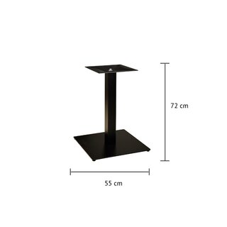 Pied de table fonte carr MARINO-505 (haut. 72cm)